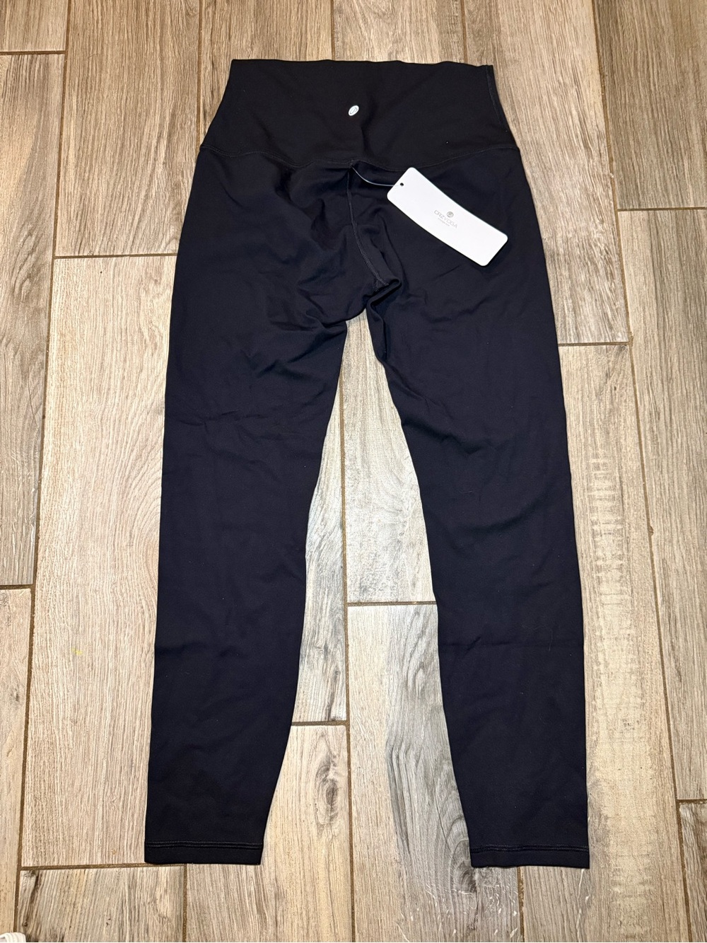 CRZ YOGA Womens Black High-Rise Leggings